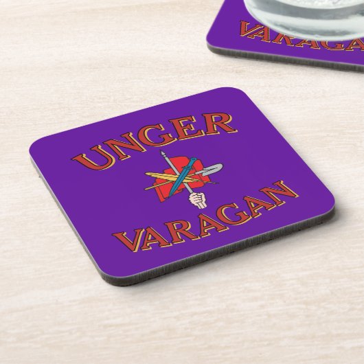 Onderzetter voor drank van Unger Varagan (Linkerzijde)