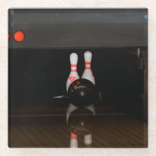 Onderzetter voor Drink van Bowling (Voorkant)
