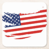 Onderzetter voor Drink van patriottisch papier (Voorkant)