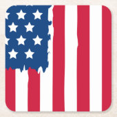 Onderzetter voor Drink van patriottisch papier (Voorkant)