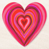 Onderzetter voor hartenpapier (Voorkant)