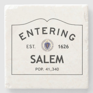 Onderzetter voor het inktschilderen van Salem Bott