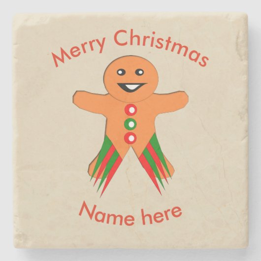Onderzetter voor kerstfeestdagen (Voorkant)