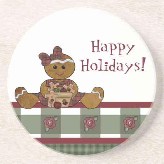 Onderzetter voor kerstzandsteen in het land (Voorkant)