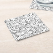 onderzetter voor kleurencirkels en driehoeken (Schuin)