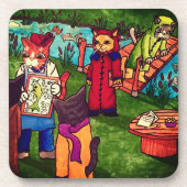 Onderzetter voor kunstkat (Voorkant)