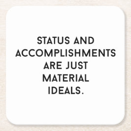 Onderzetter voor materiaaldeals