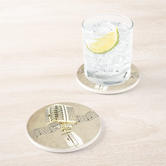  Onderzetter voor microfoonontwerp (Zijkant)