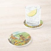 Onderzetter voor paardenschilderen (Zijkant)