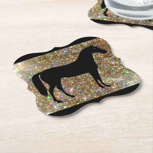 Onderzetter voor paardenzwart en goudgist (Gekanteld)