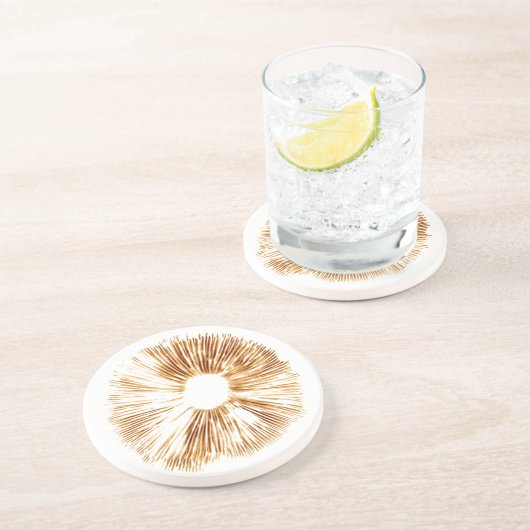 Onderzetter voor paddenstoelspore (Zijkant)