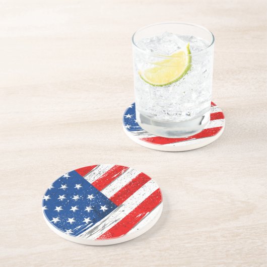 Onderzetter voor patriottische Drink (Zijkant)