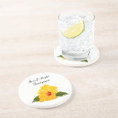 Onderzetter voor persoonlijke zandsteen drink (Zijkant)