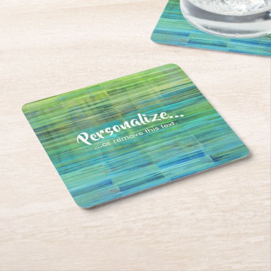 Onderzetter voor pulp board | Sedona Blue Green (Schuin)
