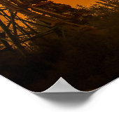 onderzetter voor rollen poster (Hoek)