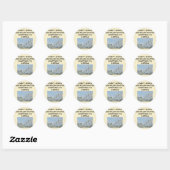 onderzetter voor rollen ronde sticker (Vel)