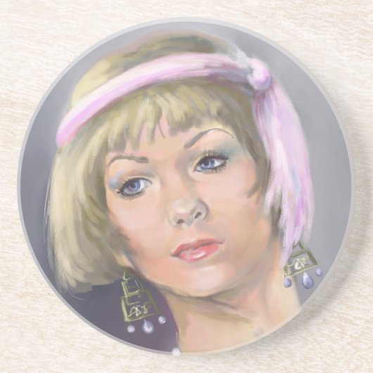 Onderzetter voor Springtime Flapper (Voorkant)