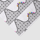 onderzetter voor theeparkroller tissuepapier (Detail)