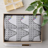 onderzetter voor theeparkroller tissuepapier (Geschenk)