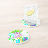 Onderzetter voor tropische pooside (Zijkant)