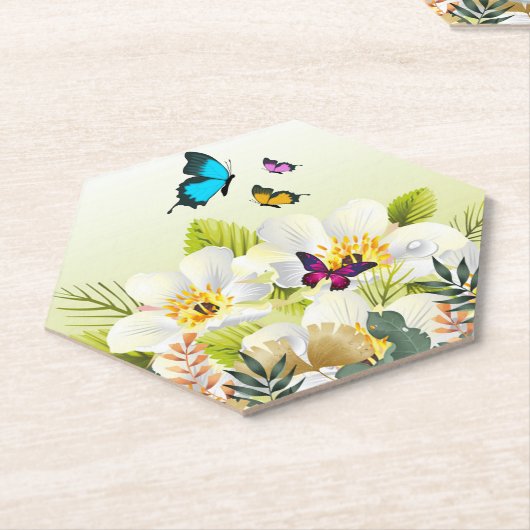 Onderzetter voor vlinderbloempapier (Schuin)