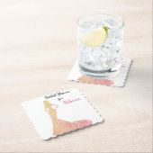 Onderzetter voor vrijgezellenfeest- en glanzend pa (Insitu)