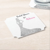 Onderzetter voor vrijgezellenfeest- en glanzend pa (Gekanteld)