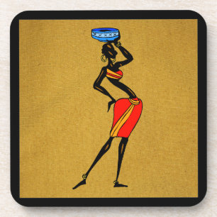 Onderzetter voor vrouwen in Afrika