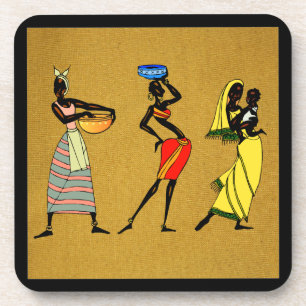 Onderzetter voor vrouwen in Afrika