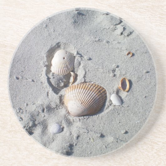 Onderzetter voor zand en zeeschelpen (Voorkant)