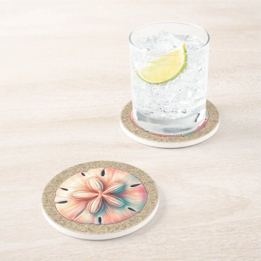 Onderzetter voor zanddollar (Zijkant)