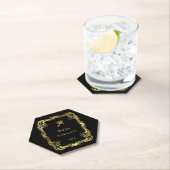 Onderzetter voor zwart en goudpapier (Insitu)