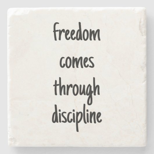 Onderzetter Vrijheidsmarmer (Voorkant)