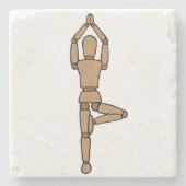 Onderzetter vriksasana (Voorkant)