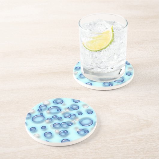 Onderzetter - Waterbellen (Zijkant)