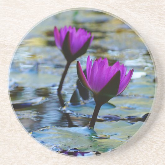 Onderzetter waterlio (Voorkant)