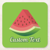Onderzetter watermeloenen slice-papier (Voorkant)