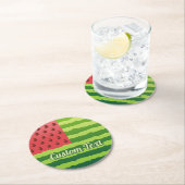 Onderzetter watermeloenvlagpapier (Insitu)