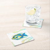 Onderzetter - Waterverf Serie: Angelfish (Insitu)