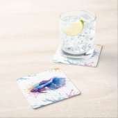 Onderzetter - Waterverf Serie: Betta Fish (Insitu)