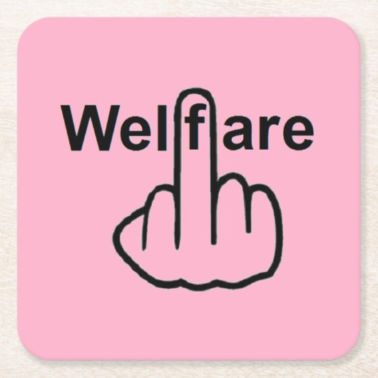 Onderzetter Welfare Flip (Voorkant)