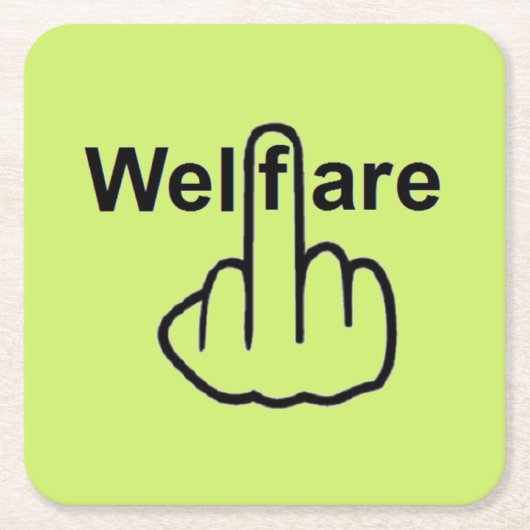 Onderzetter Welfare Flip (Voorkant)