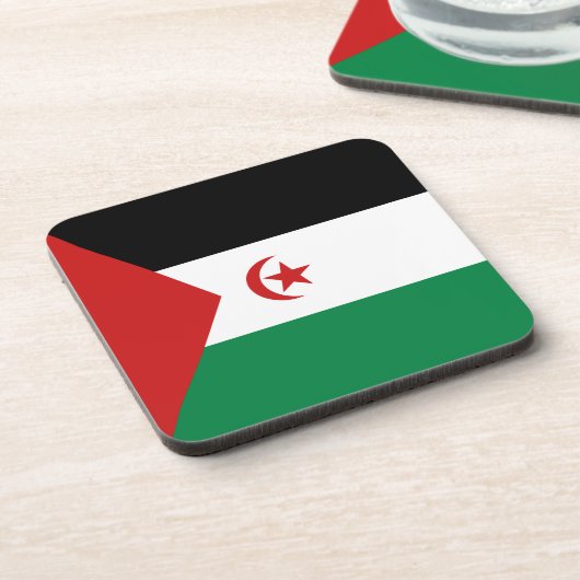 Onderzetter westerne Sahara (Linkerzijde)