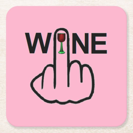 Onderzetter Wijn Flip (Voorkant)