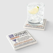 Onderzetter wijnrecept (Zijkant)