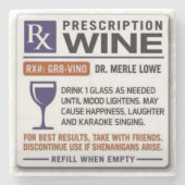 Onderzetter wijnrecept (Voorkant)