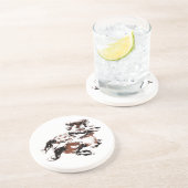 Onderzetter wilde paarden (Zijkant)