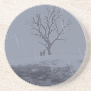 Onderzetter winterkoude