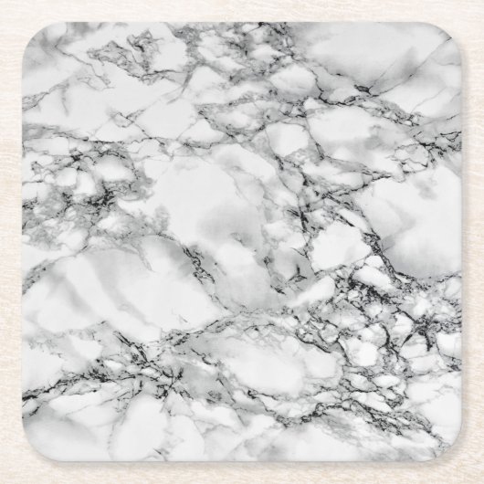 Onderzetter wit marmer (Voorkant)