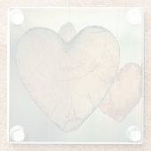 onderzetter "WOODEN HANGING HEARTS" (Achterkant)